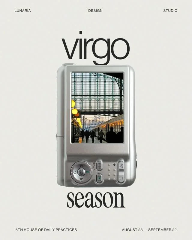 HAPPY VIRGO SEASON ♍️

After the bright, expressive energy of Leo season, we arrive somewhere quieter and far more grounded. Virgo energy is about tending to the small, everyday things that keep you going.

Every zodiac season activates a different h