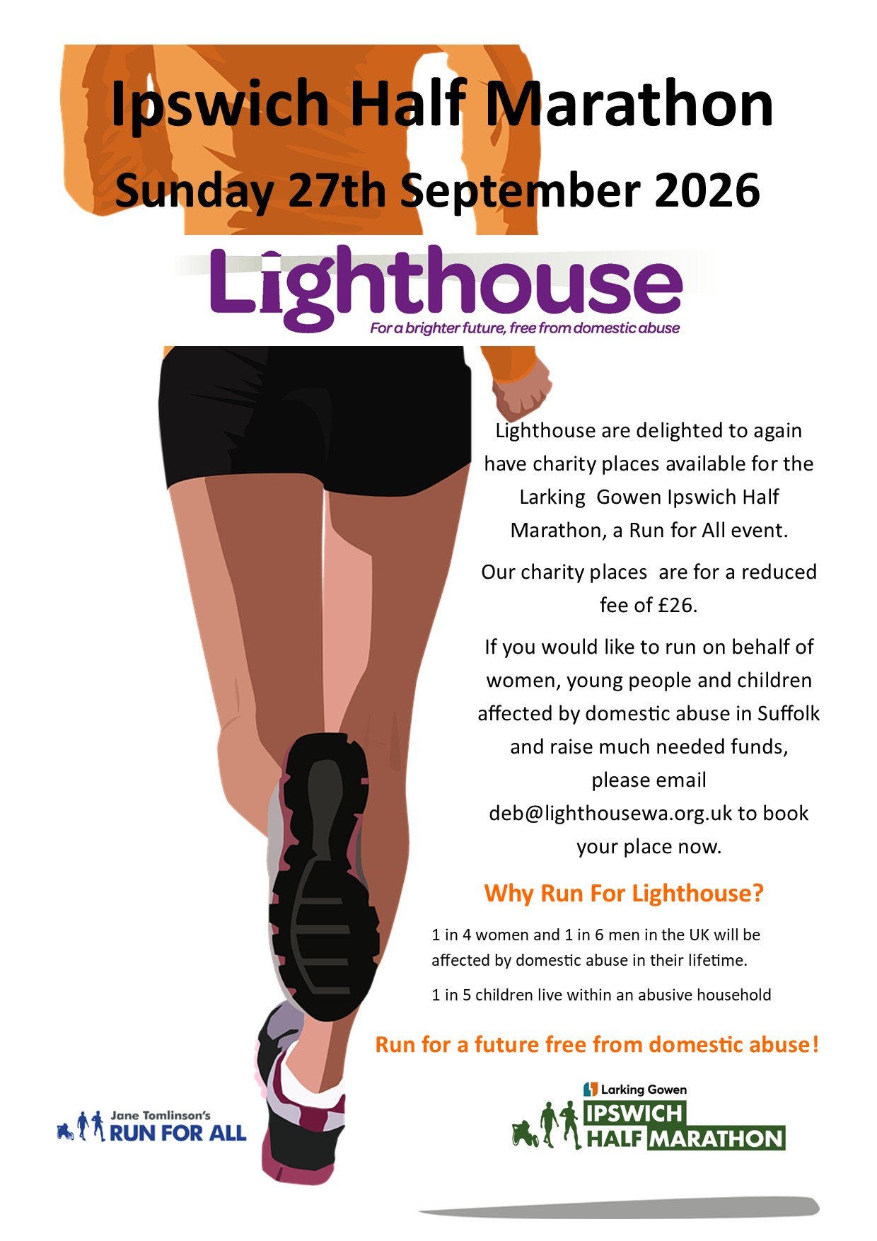 Join our Team for the Ipswich Half Marathon 2026