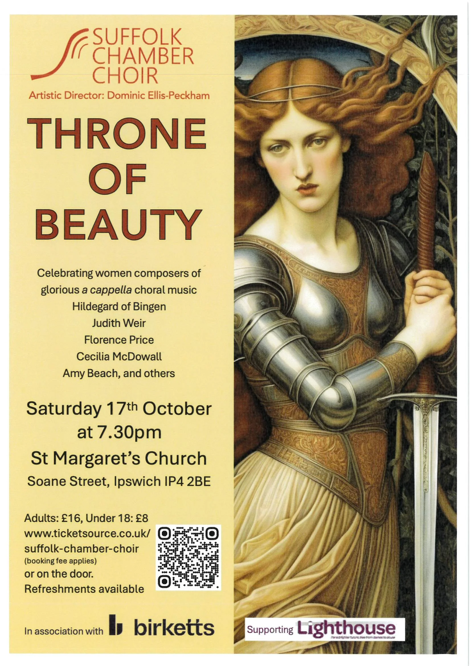 Throne of Beauty - Suffolk Chamber Choir