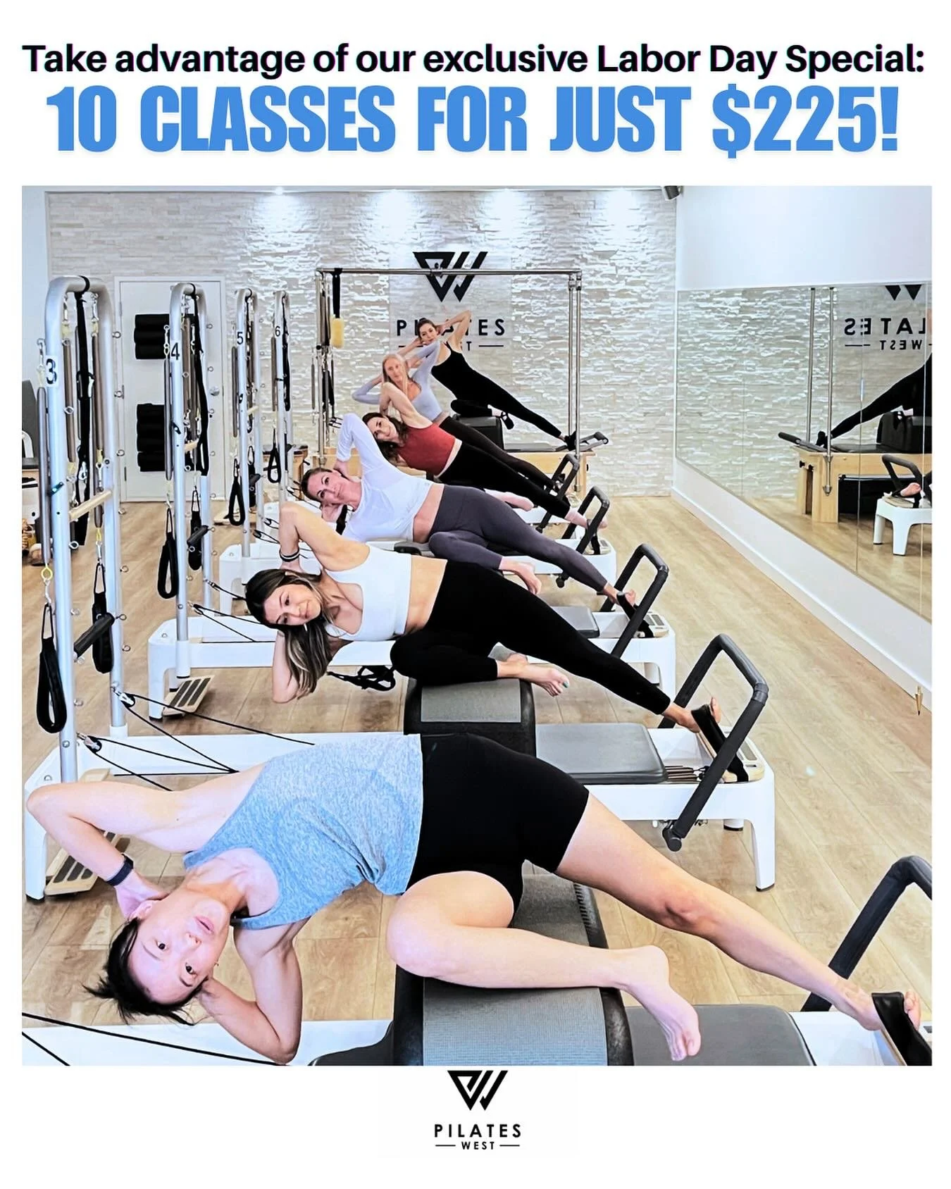Take advantage of our exclusive Labor Day Special: a 10-class pack for just $225! Whether you&rsquo;re a seasoned athlete or just starting your wellness journey, this offer provides you with the flexibility to try a variety of classes at a discounted