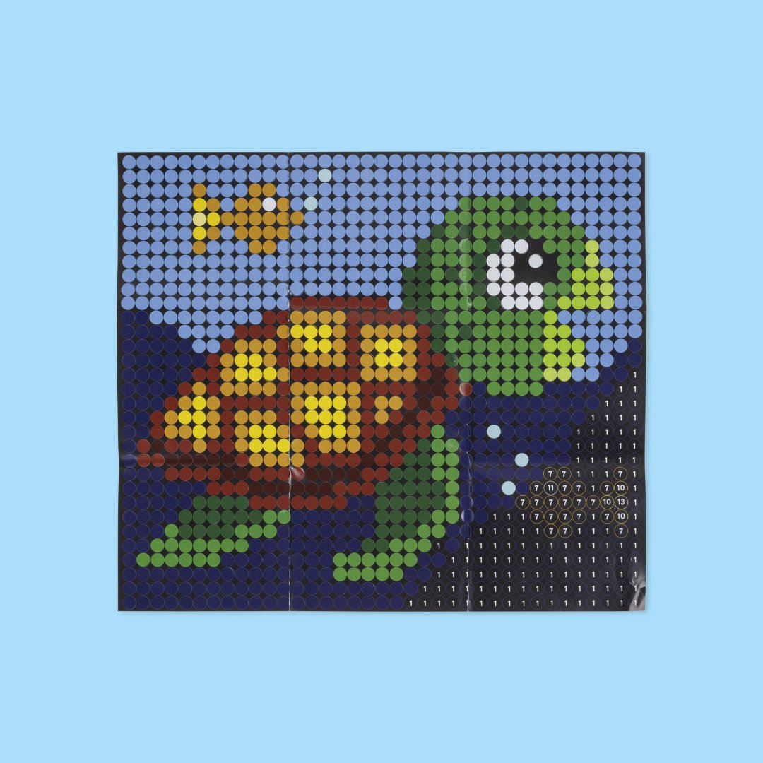 Sticker your way to the coolest posters EVER with our sticker art poster kits!! 😎⁠
⁠
Simply match the stickers to the numbers and watch your poster come to life - one sticker at a time! 🐢🌈⁠
⁠
SHOP NOW @officedepot! ❤️