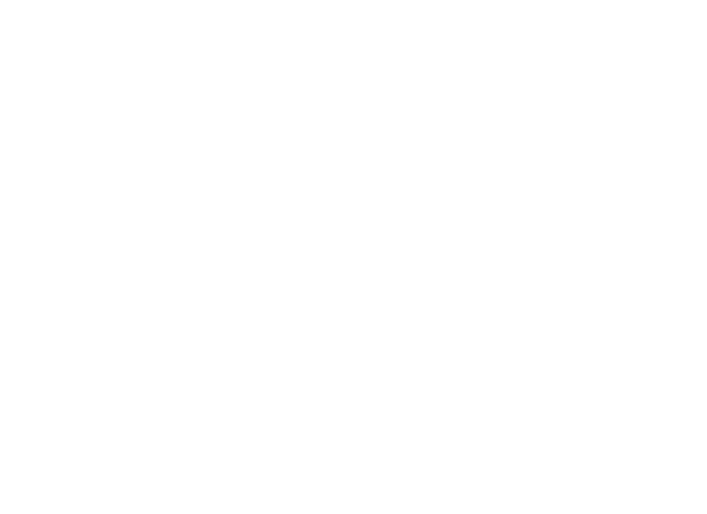 White oval shape with black rounded corner on the top right and a small portion of black curved at the bottom right.