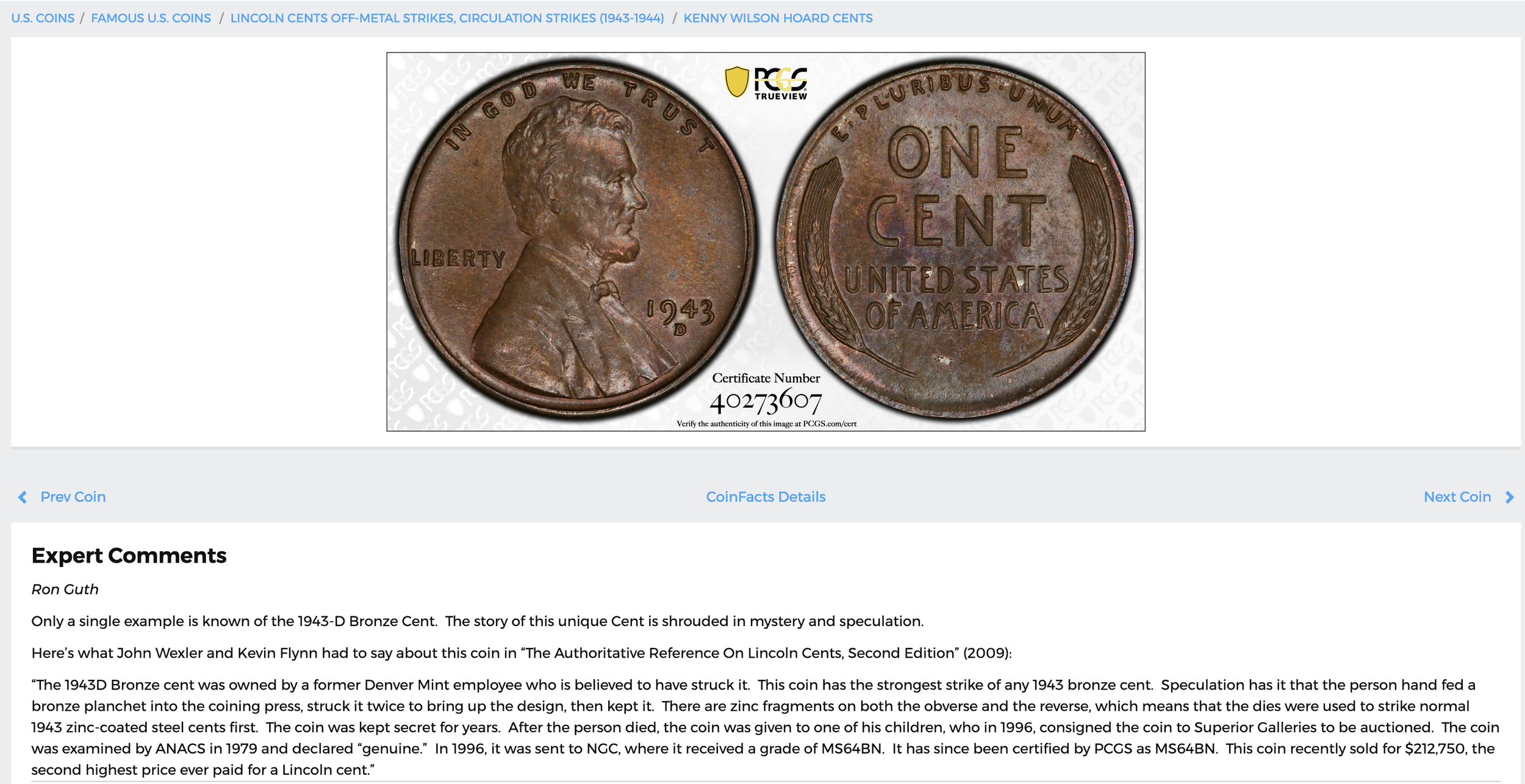 1943 Steel Penny
