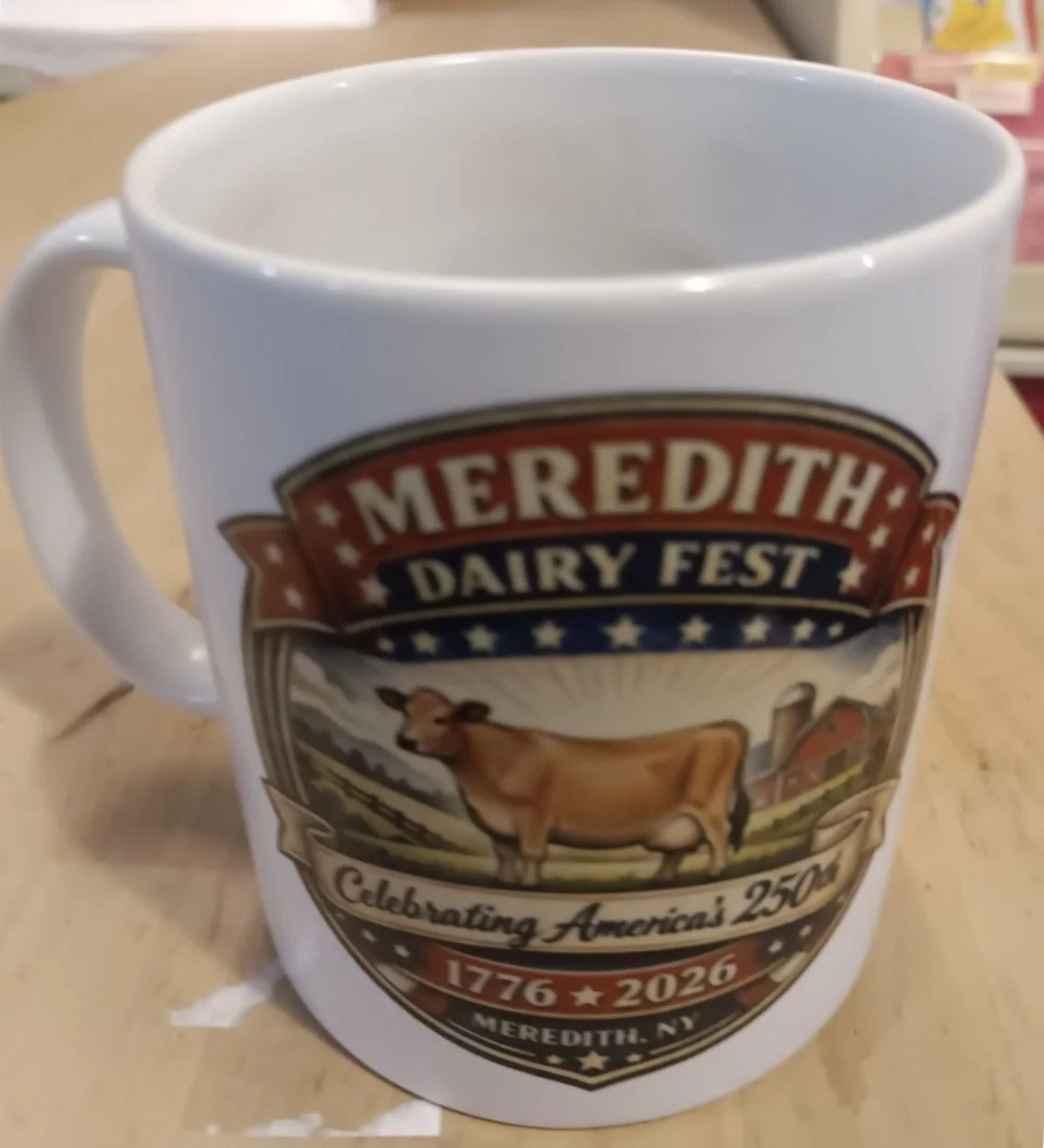2026 Dairy Fest Mug Side One