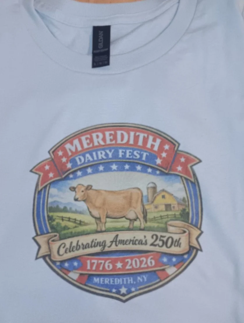 Light Blue 2026 Dairy Fest T Shirt