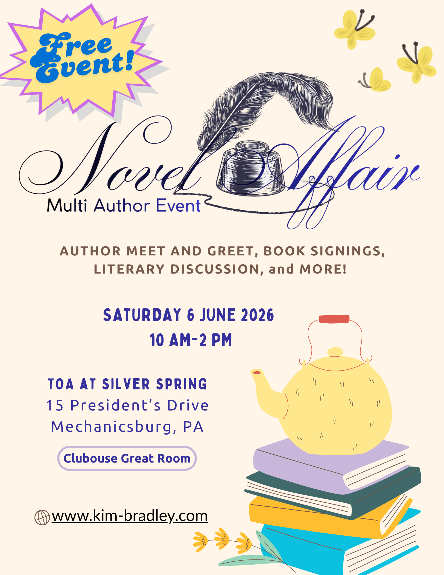 A Novel Affair: Multi-Author Book Fair