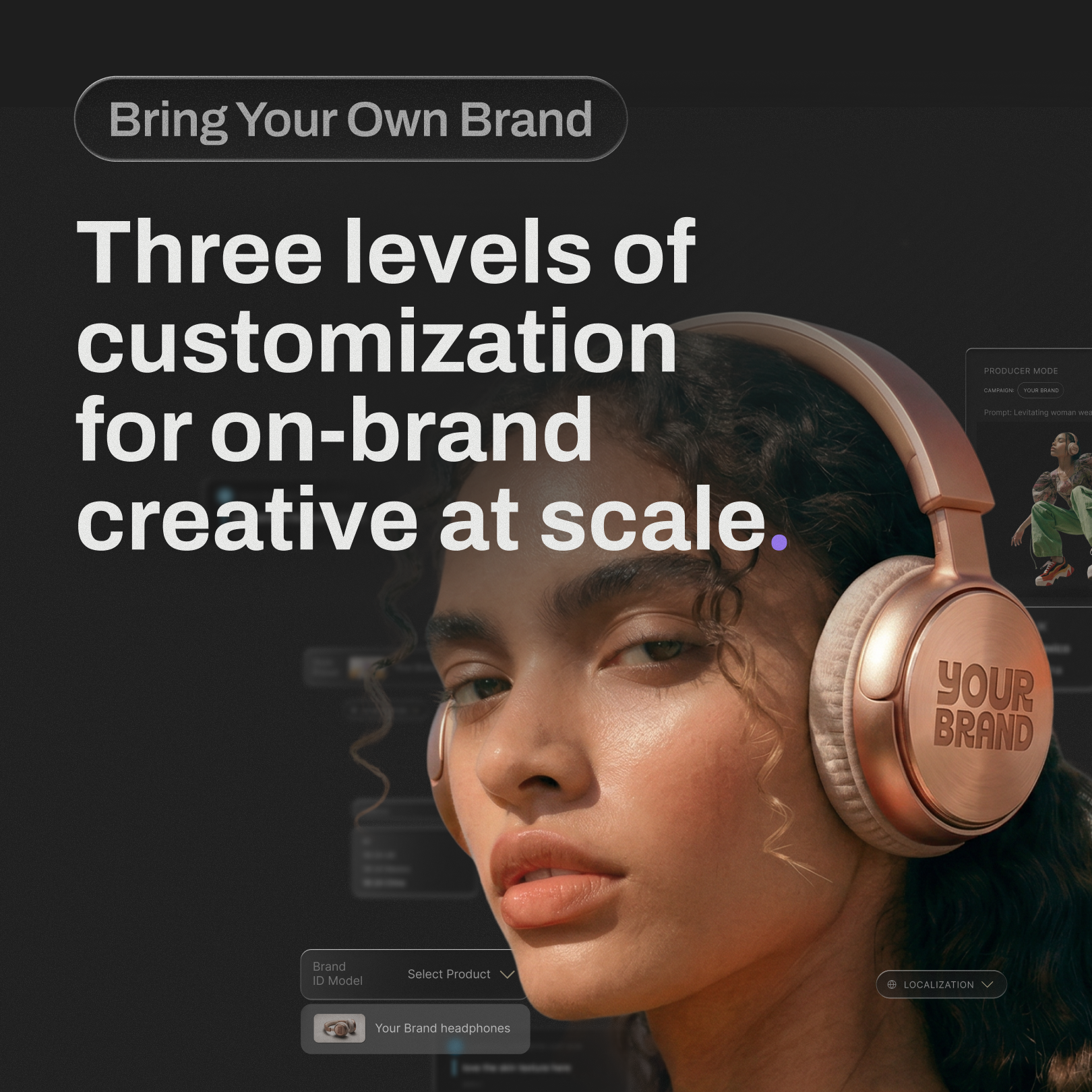 BYOB (Bring Your Own Brand): The three levels of customization you need to get on-brand creative at scale