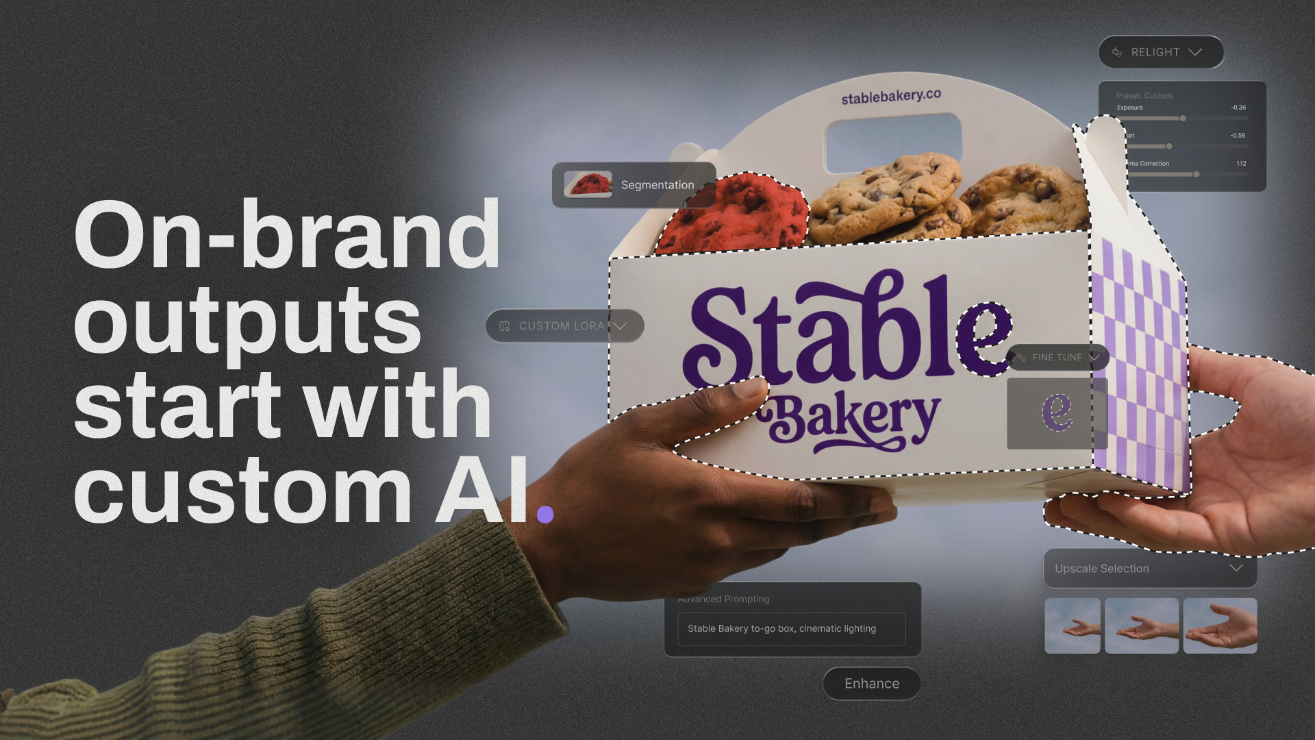 Stable Bakery on-brand AI output