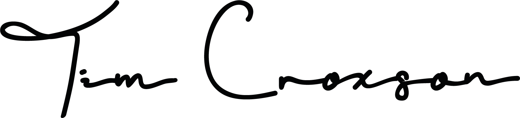 Tim Croxson signature