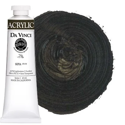 Da Vinci Sepia Artist Acrylic Paint