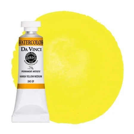 Da Vinci Paints Hansa Yellow Medium Artist Watercolor