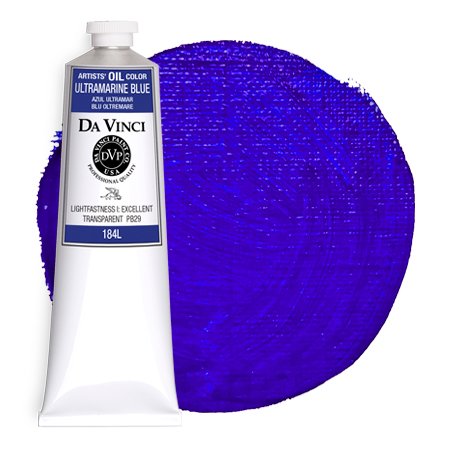 Da Vinci Ultramarine Blue Artist Oil Paint 150ml