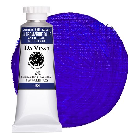 Da Vinci Ultramarine Blue Artist Oil Paint
