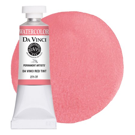 Da Vinci Red Tint Artist Watercolor Paint