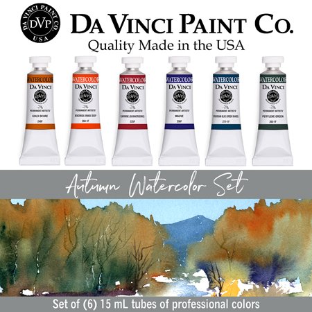 Da Vinci Paints Autumn Watercolor Palette