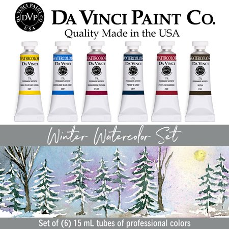 Da Vinci Paints Winter Watercolor Palette