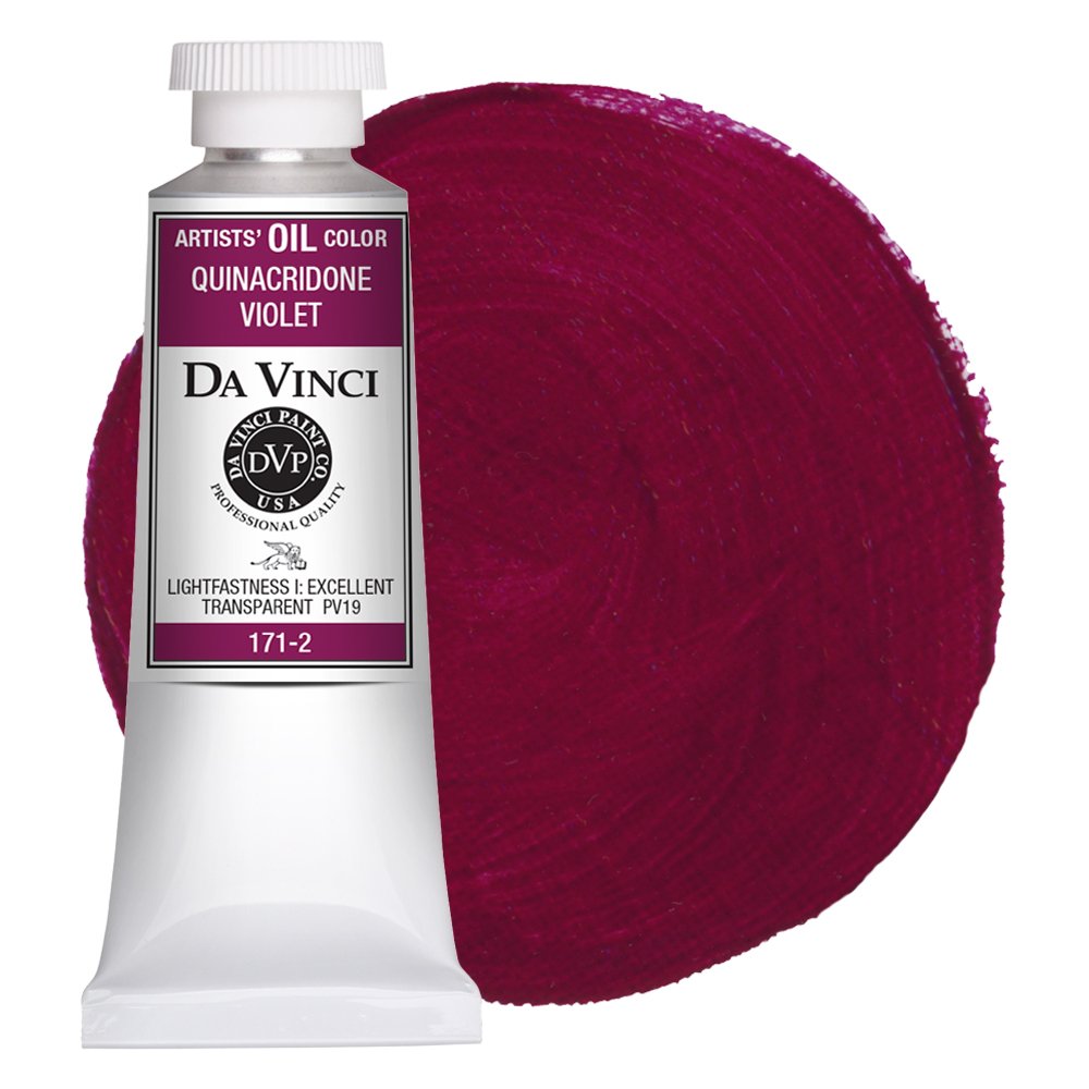 Da Vinci Quinacridone Violet Artist Oil Paint