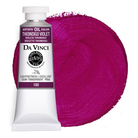 Da Vinci Thioindigo Violet Artist Oil Paint