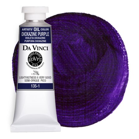 Da Vinci Dioxazine Purple Artist Oil Paint