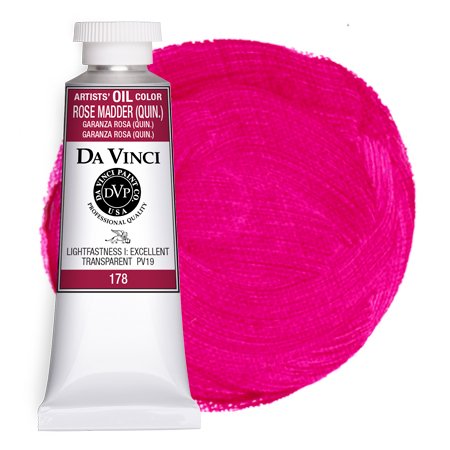 Da Vinci Rose Madder Artist Oil Paint