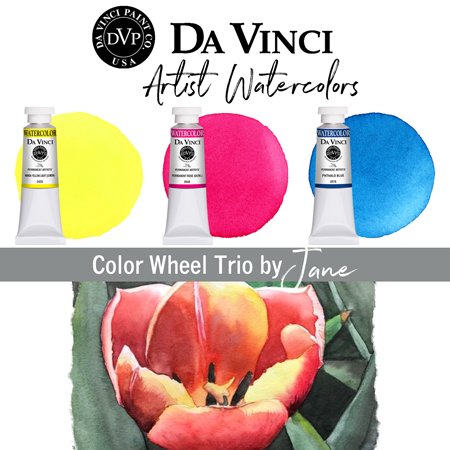 Color Wheel Trio by Jane Blundell