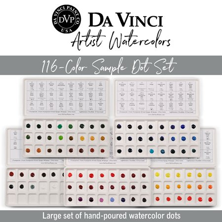 Da Vinci Paints Watercolor Dot Set