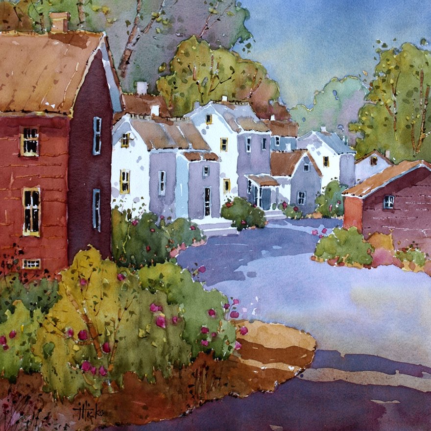 Painting Beautiful Watercolor Landscapes by Joyce Hicks