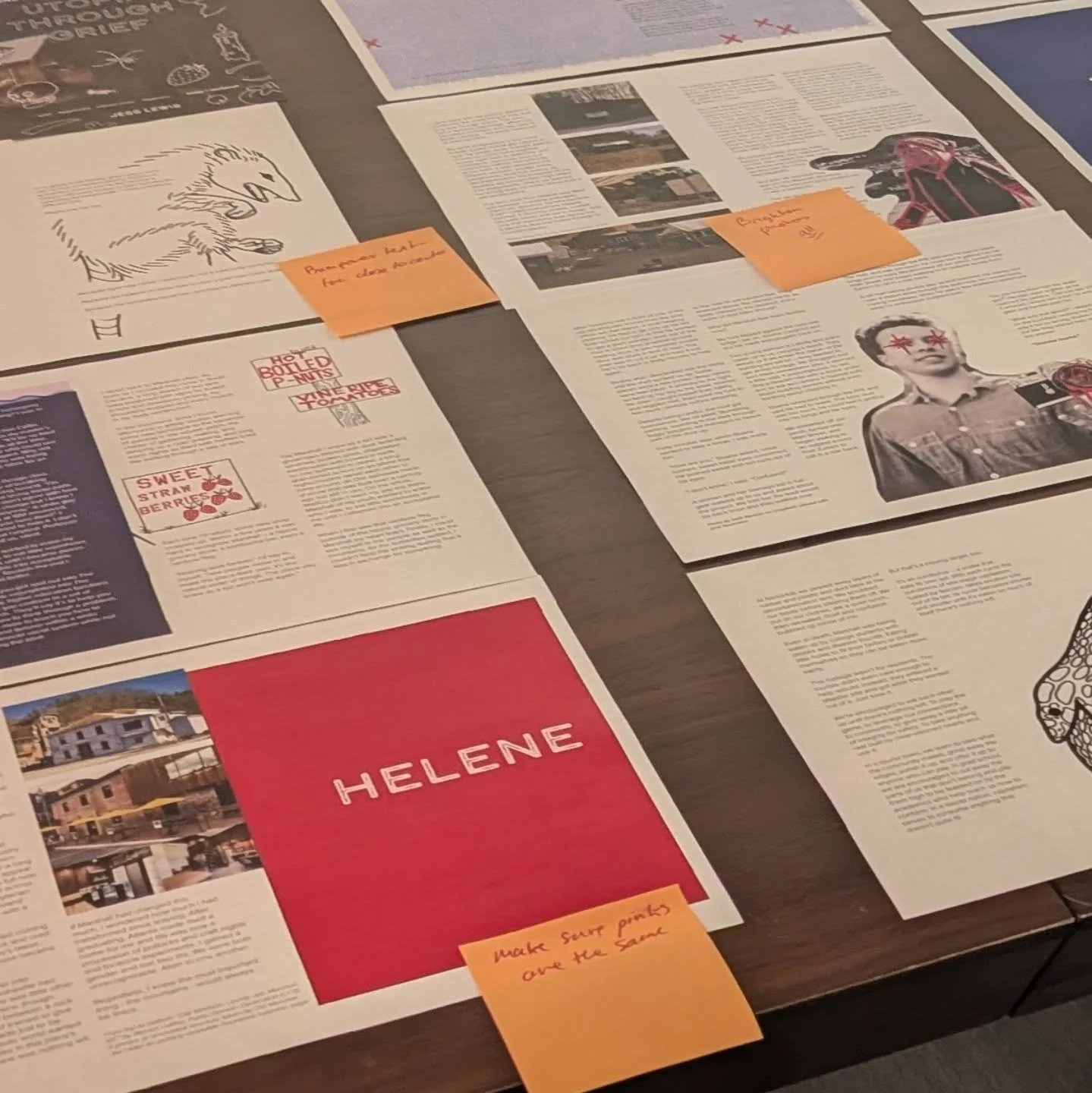 I haven't done a ton of print design, the design I know is mostly digital (just crossed 11 years in the field!!). I've seen coworkers spirit through print and label design like badasses so I have some frameworks to stumble through proofing haha

Whil