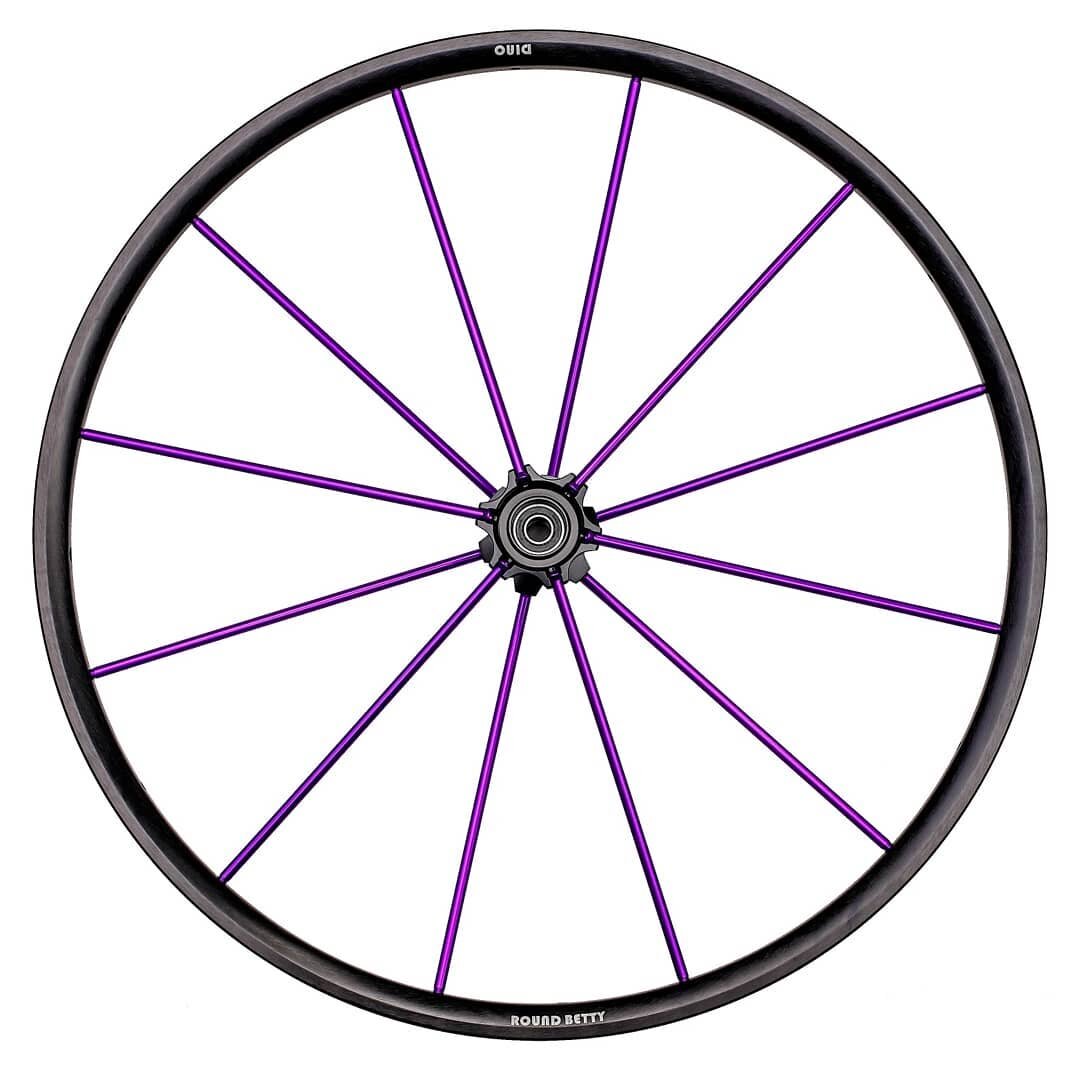 swipe to check out the some of the sweet colors of the V2 wheels. #roundbettywheels #wheelchairwheels #v2wheels