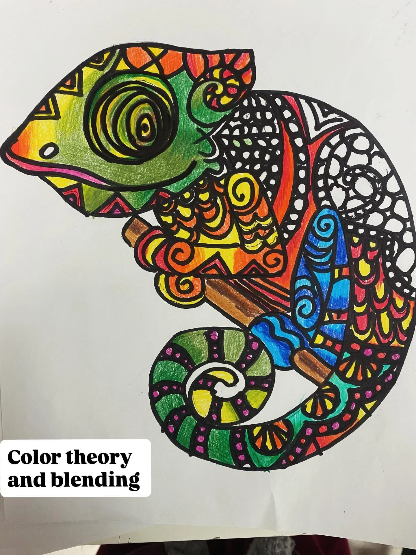 1st grade student art class #artschool #artteacher #teacher