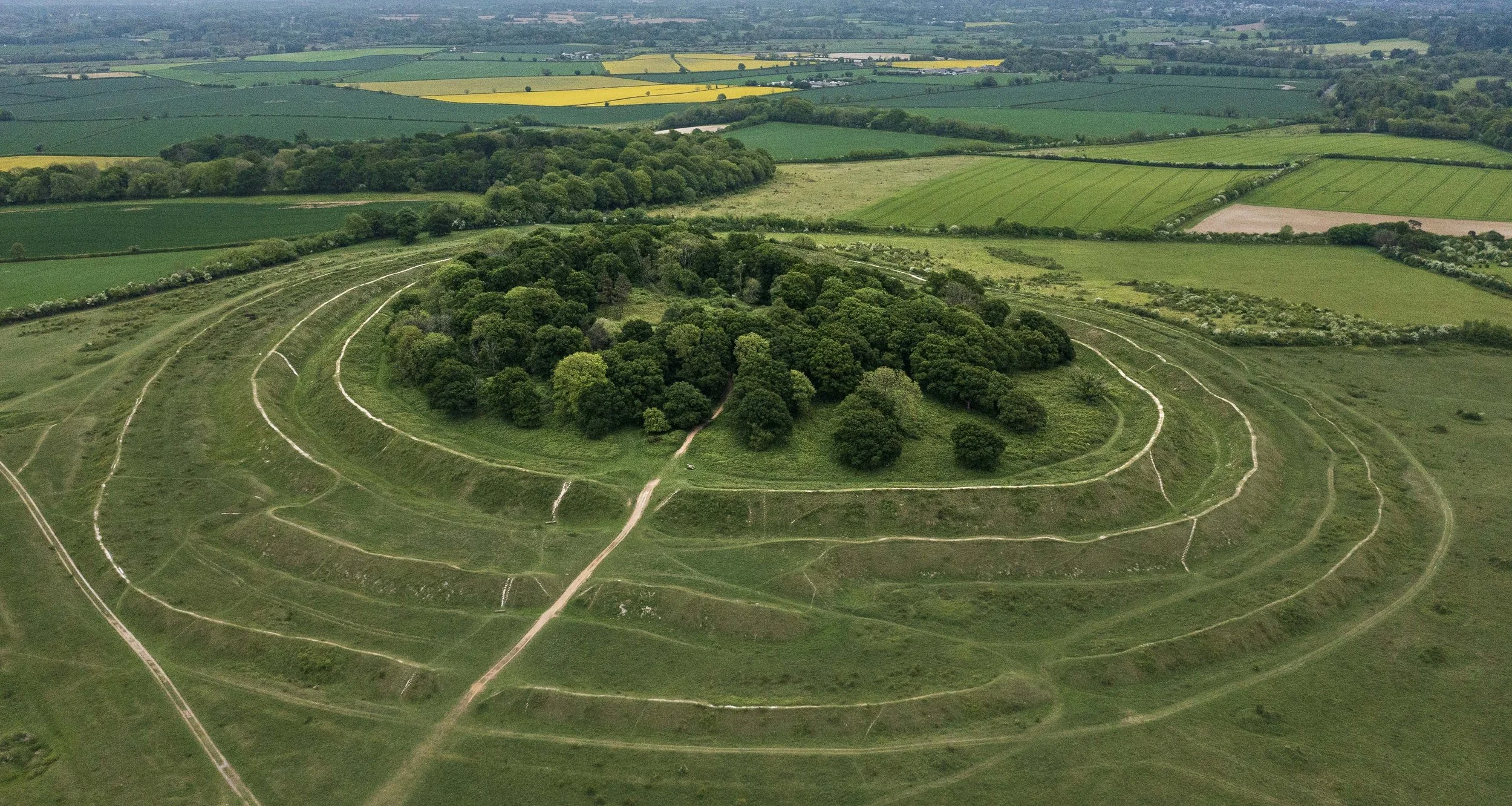 Bilbury Rings Hillfort