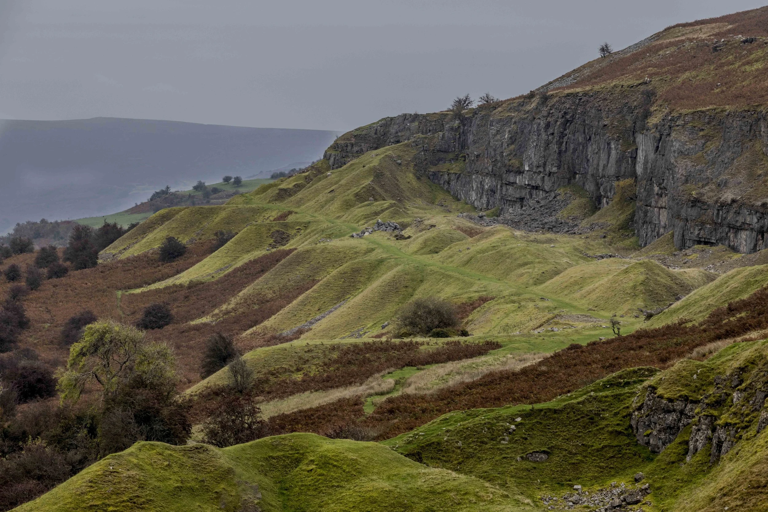 Llangattock escarpment