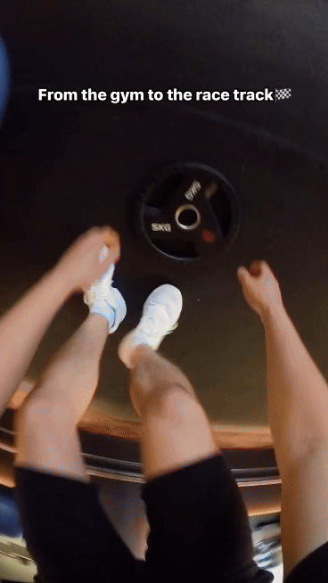 Harry George Instagram racing reel