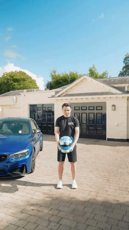 Harry George Instagram racing reel