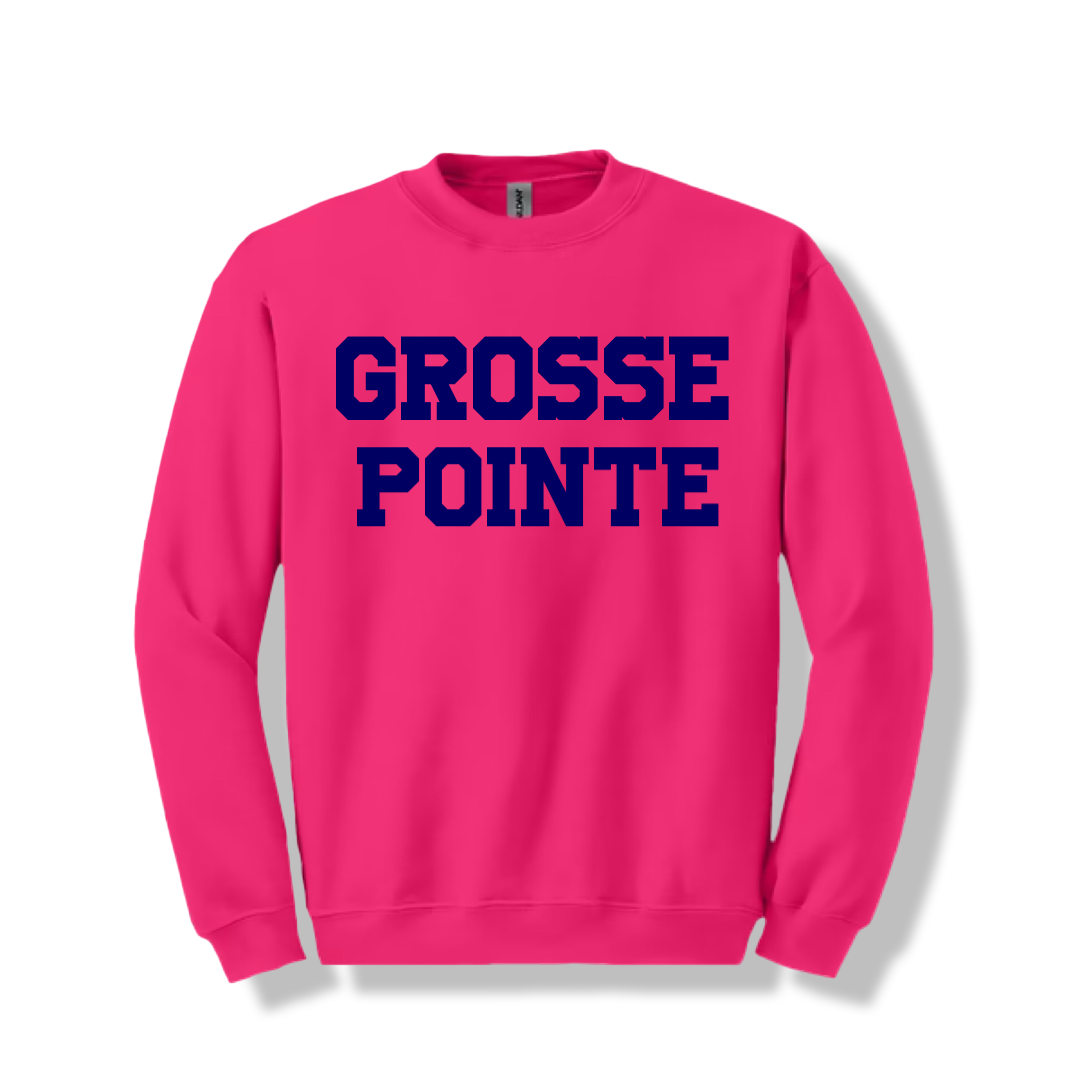 THE HOT PINK GP CREW NECK