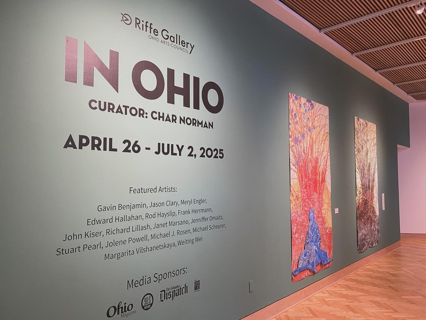The opening reception for &quot;In Ohio&quot; at the Riffe Gallery was incredible. This exhibition is a testament to the immense talent we have in Ohio. I'm humbled and proud to have my work featured alongside such a talented group of individuals. 

