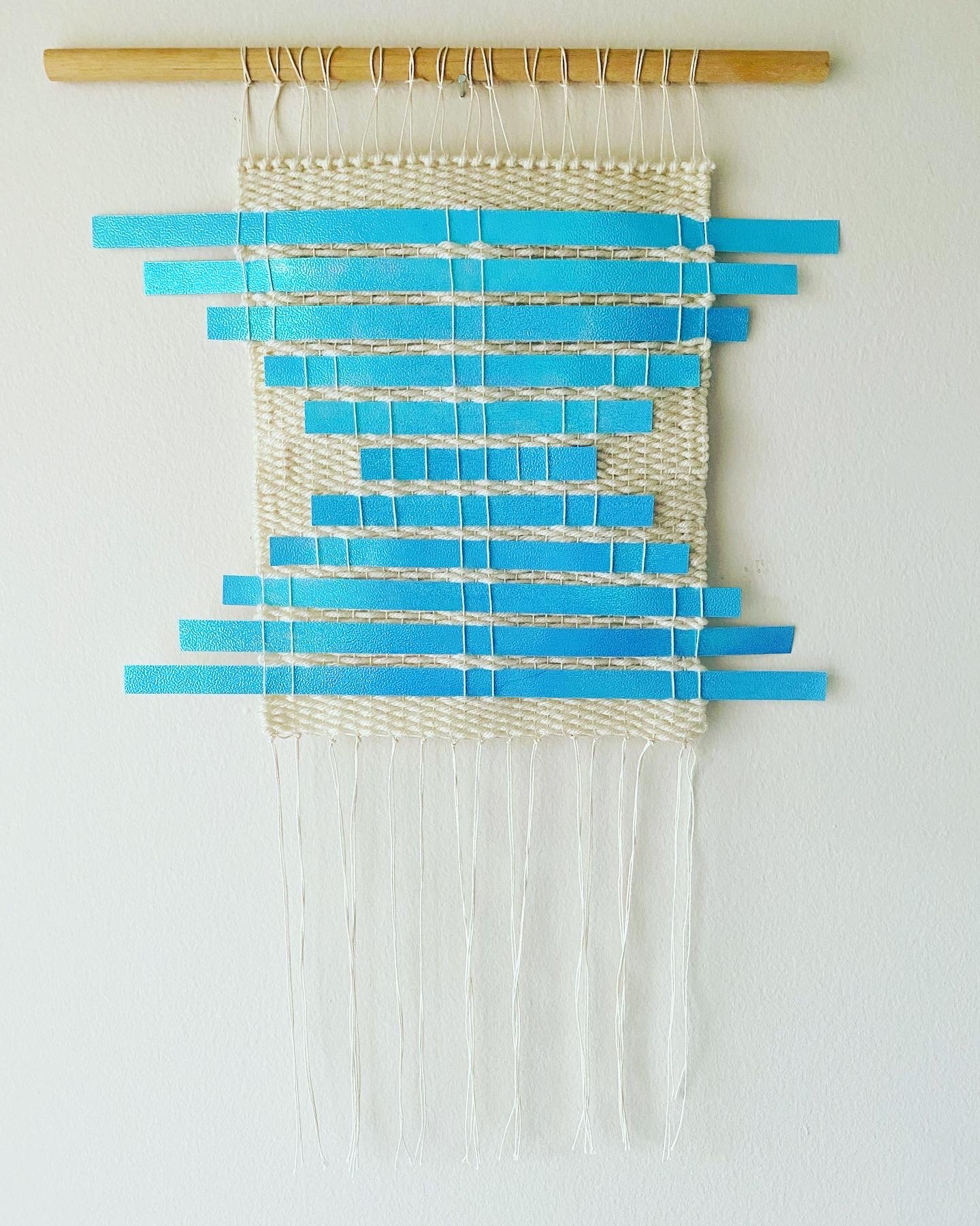Matrix | 19"x12" | Foil Paper, Yarn, Thread | 2021