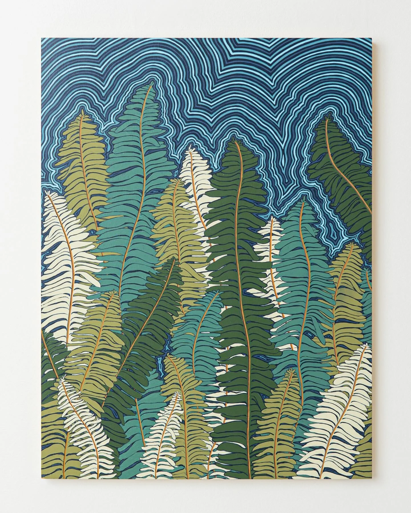 Hi all! Here are a couple of my pieces that are in the ROOTED group exhibition @mixd.gallery !!
Contact the gallery if interested 🙂

Reverb (2024)
Acrylic on Panel
18&rdquo;x24&rdquo;

Weaving (2022)
Acrylic on Paper
18&rdquo;x24&rdquo;

Photo Credi