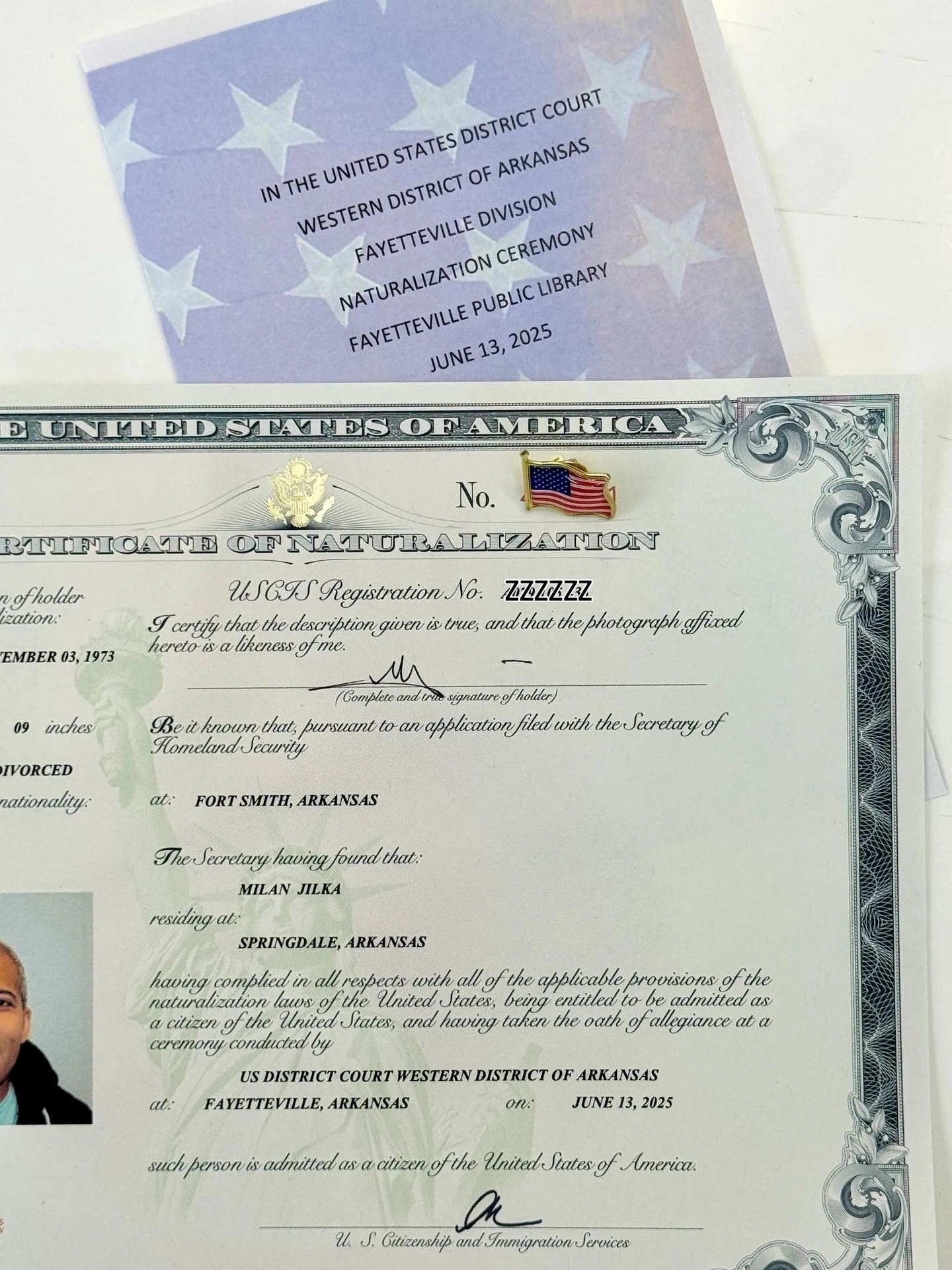 After 27 years of living in the USA, I&rsquo;m officially as American as apple pie, the bald eagle, mcdonald&rsquo;s, PBR, PBS, and Tom Petty!!

The naturalization ceremony had about 150 people being sworn in from 22 different nations, including a co