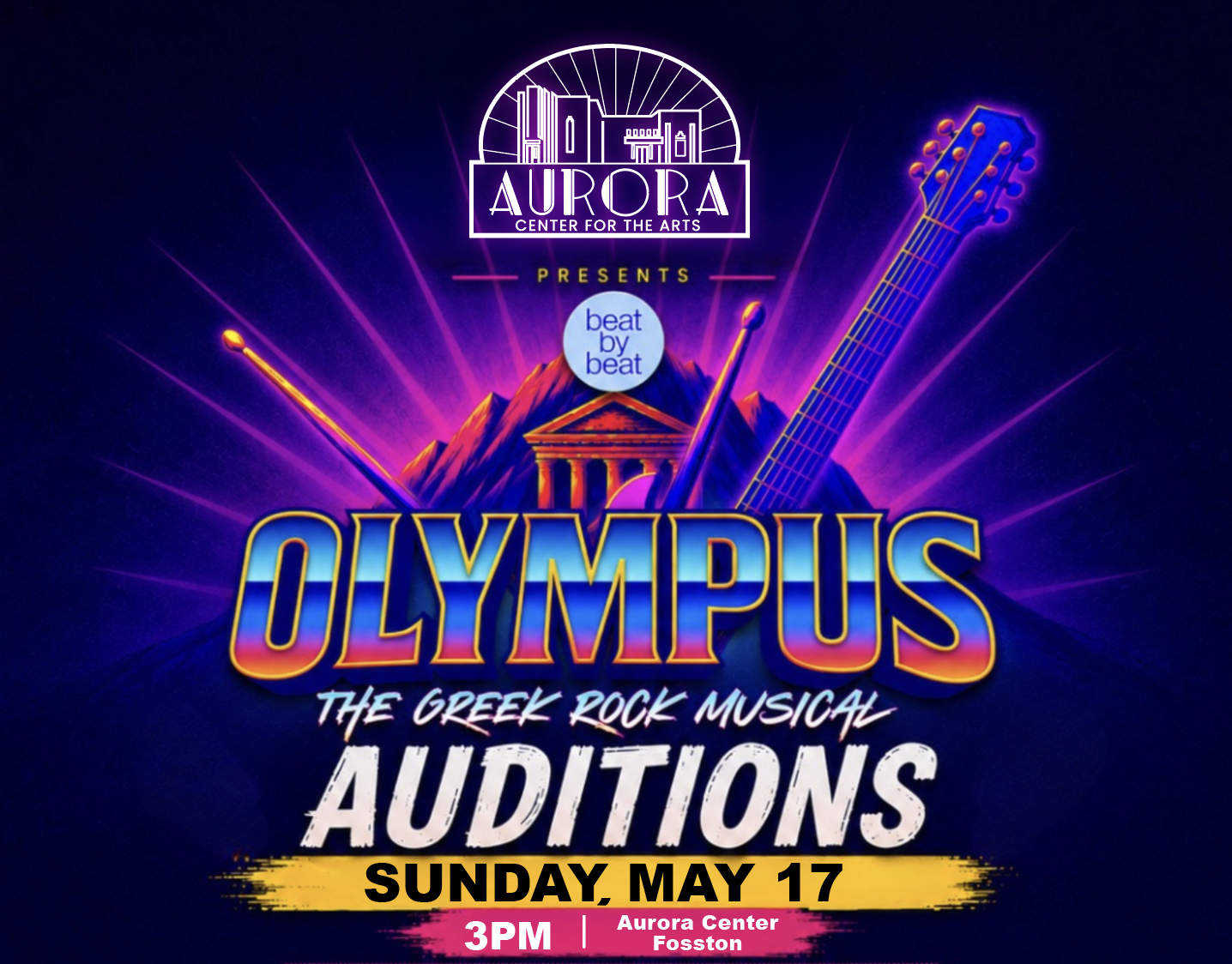 Olympus: The Greek Rock Musical Participant Fee