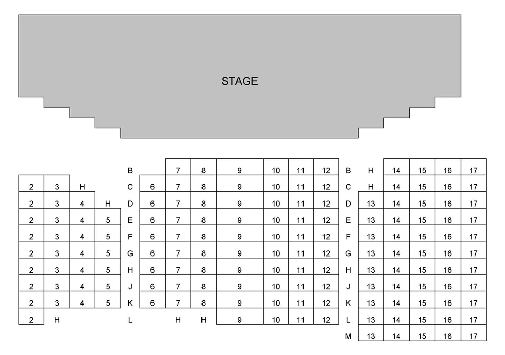 Theater Seating — Aurora Center for the Arts