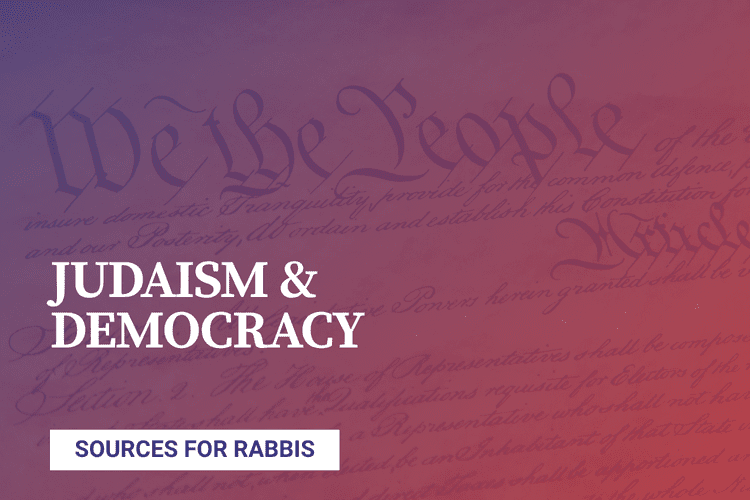 Notes and Sources for Drashing Democracy