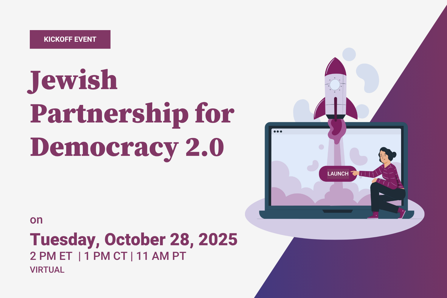 Events | Jewish Partnership for Democracy — A More Perfect Union