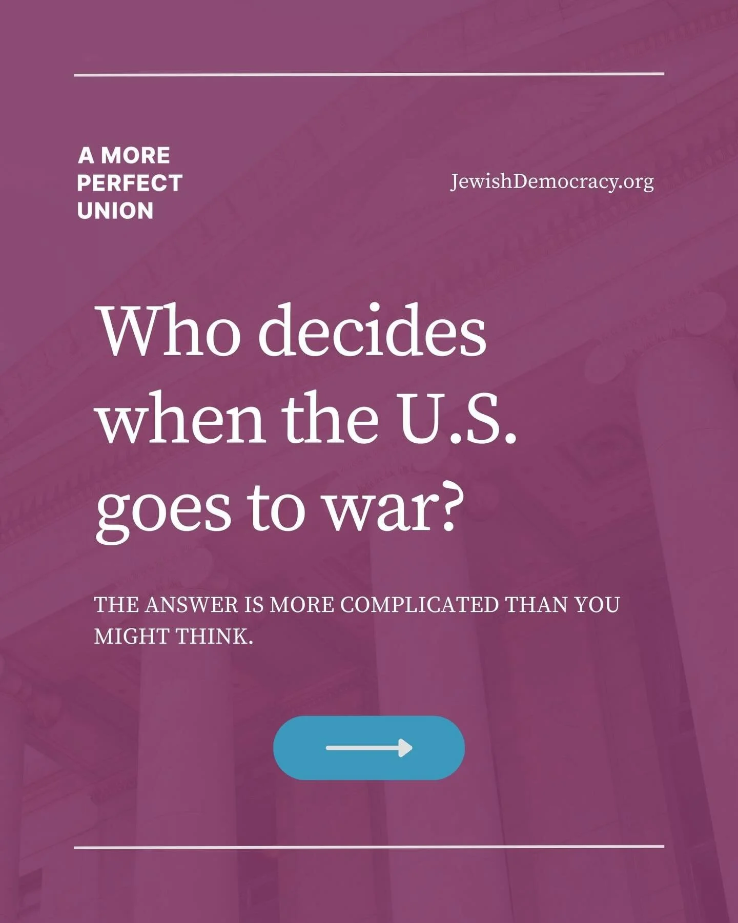 The Constitution divides war powers between Congress and the President &mdash; a system designed to prevent any one leader from making decisions about war alone.

But in practice, the line between those powers has often been debated. 

Understanding 