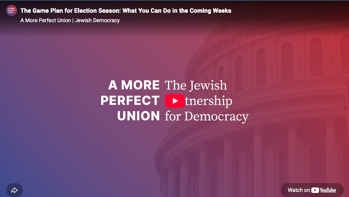 The Game Plan for Election Season: What You Can Do in the Coming Weeks