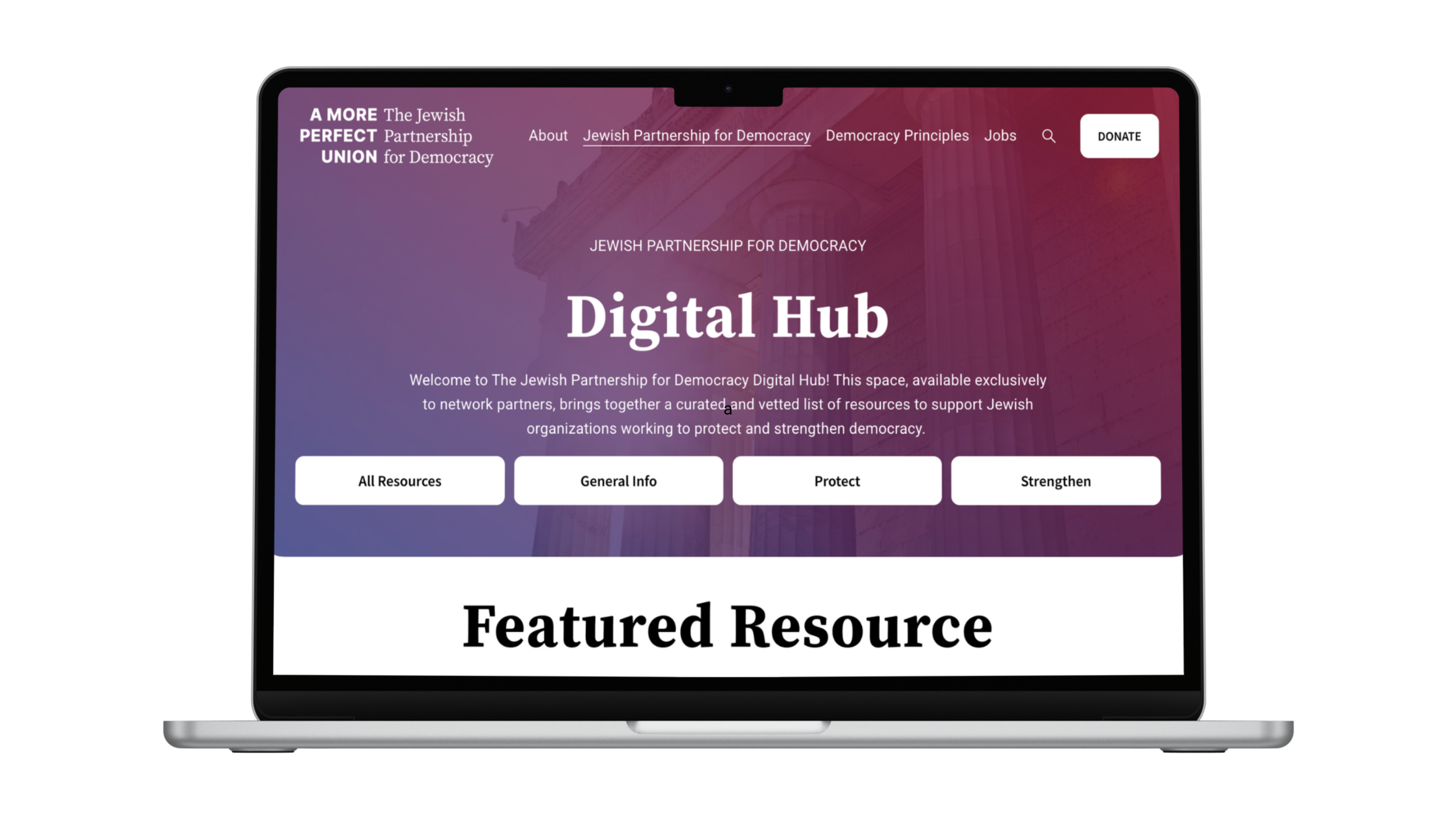 Digital Hub Exclusive Partner Resources — A More Perfect Union