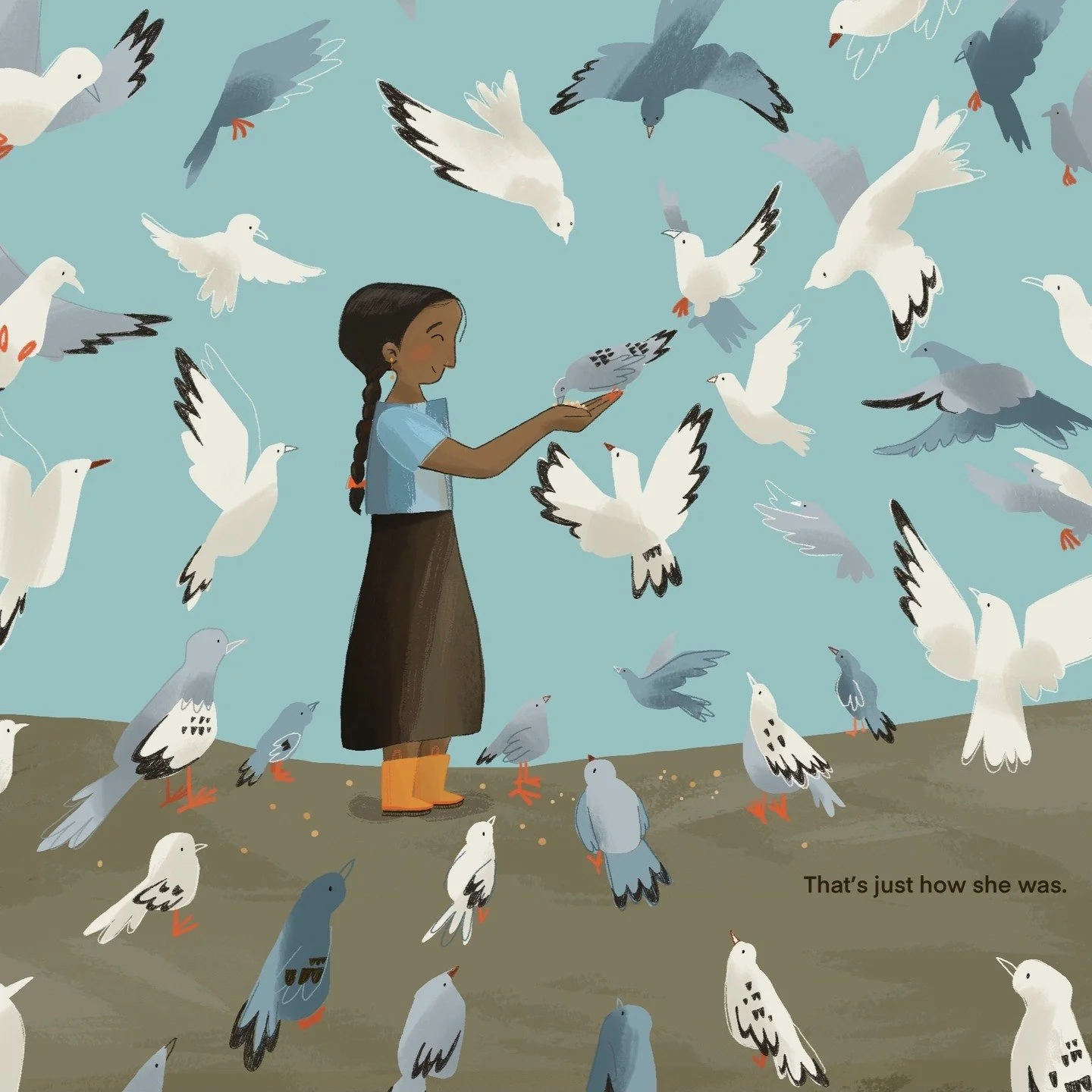 It's planting season. I'm not working on any large projects, but instead I&rsquo;ve been putting together little pieces for my picturebook portfolio as I read agent profiles and work on my query letter. I worked on this one in the moments between pat