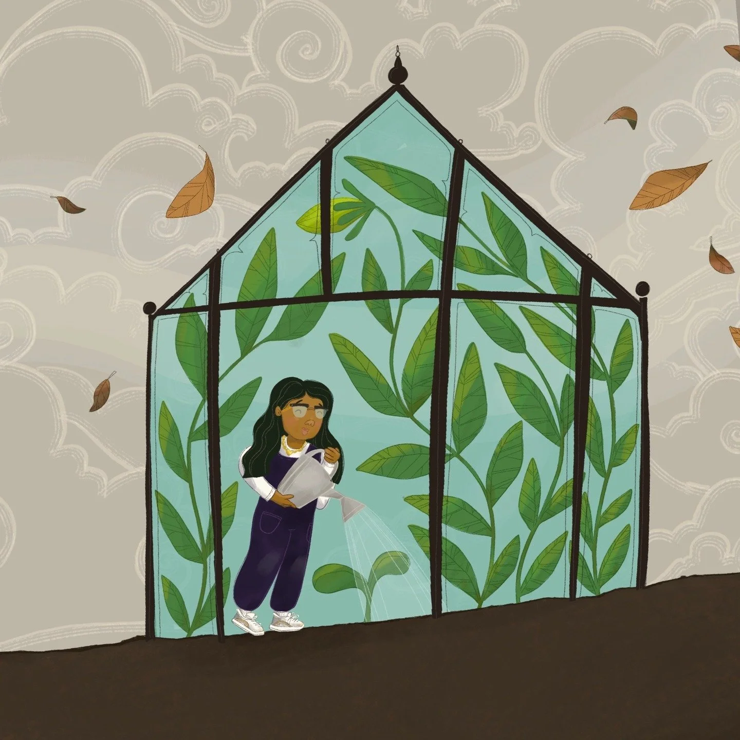 Greenhouse?
&ldquo;Soil spectacles,&rdquo;
earth chuckled.

🌱

When the winter winds whip,
find a way to stay well, to stay
safe, warm, and out of the withering fear.
Welcome the watering and
wait for new life to wend its way up
through barren soil 