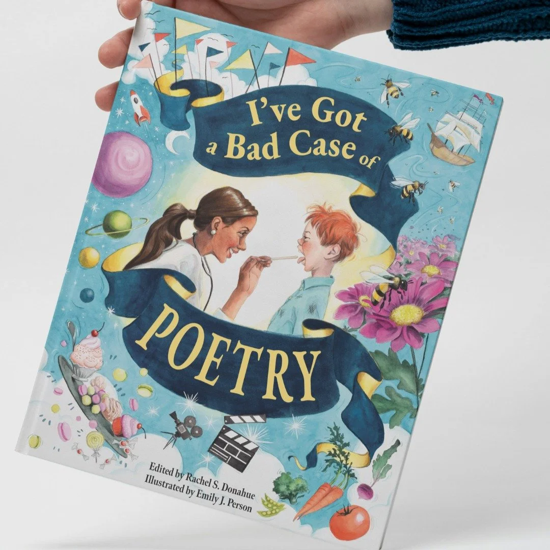 Oh friends, I am delighted to share some sweet news.
📕
I&rsquo;ve gotten to be part of this precious community of poets &amp; I am honored &amp; delighted to have three poems included in this delectable collection: I&rsquo;ve Got a Bad Case of Poetr