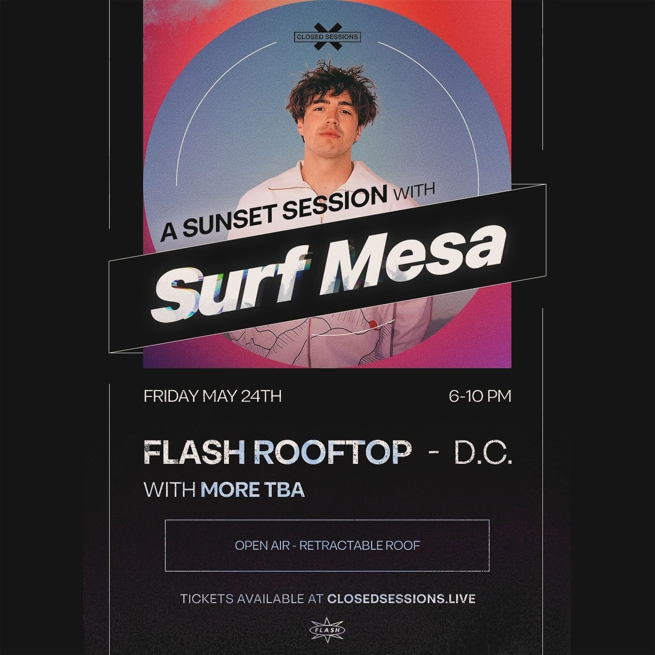 🏄&zwj;♂️JUST ANNOUNCED Surf Mesa in NYC + DC 
@flashclubdc Roof on May 24 🌊
@superioringredients Roof on May 26 🌊
cc: @entergrayarea 

🚨Sign up NOW for 24 hour early access to tickets with the link in bio🚨

Tickets go on sale to public tomorrow 